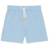 Hot Hartford Achille Swim Trunks Light Blue