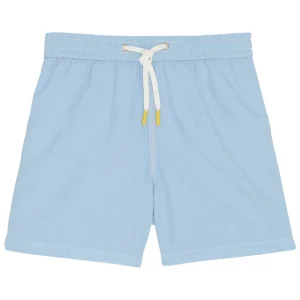 Hot Hartford Achille Swim Trunks Light Blue