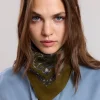 Best Hartford Bandana Scarf Military Green
