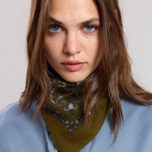 Best Hartford Bandana Scarf Military Green
