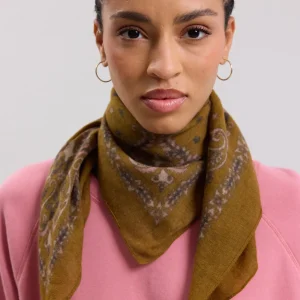 Cheap Hartford Bandana Scarf Amber
