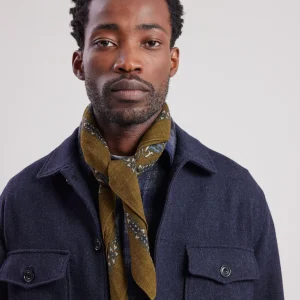 Shop Hartford Bandana Scarf Military Green