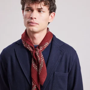 Cheap Hartford Bandana Scarf Red