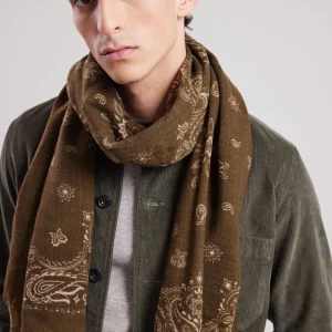Shop Hartford Bandana Scarf Military Green