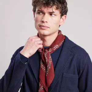 Cheap Hartford Bandana Scarf Red