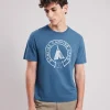 Online Hartford Bonfire T-shirt Cobalt Blue