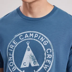 Online Hartford Bonfire T-shirt Cobalt Blue