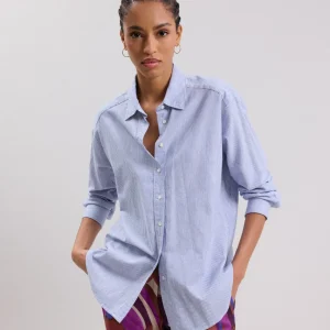 Discount Hartford Cinema Shirt Blue