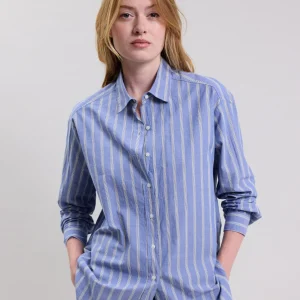 Cheap Hartford Cinema Shirt Blue