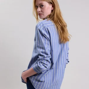 Cheap Hartford Cinema Shirt Blue