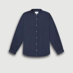 Discount Hartford Coda Shirt Navy Blue