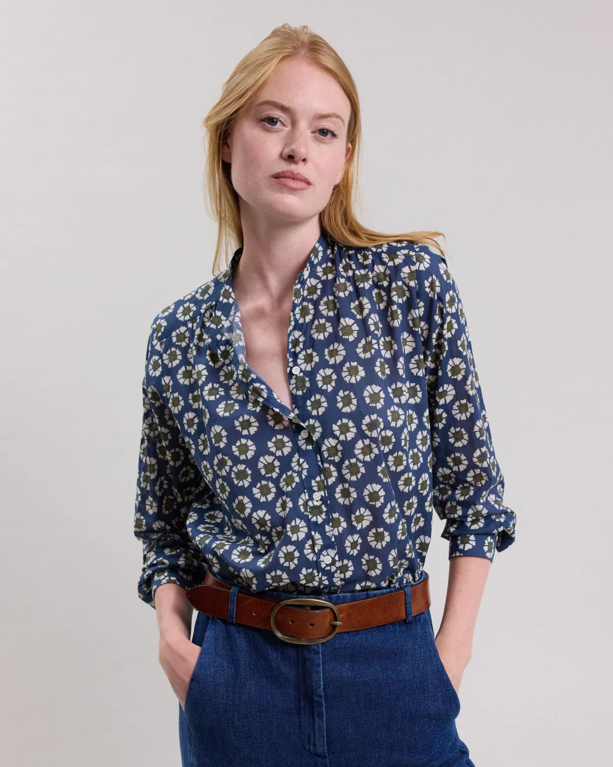 coda_shirt_1.webp Best Sale Hartford Coda Shirt Blue