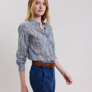 Online Hartford Coraz Shirt Blue