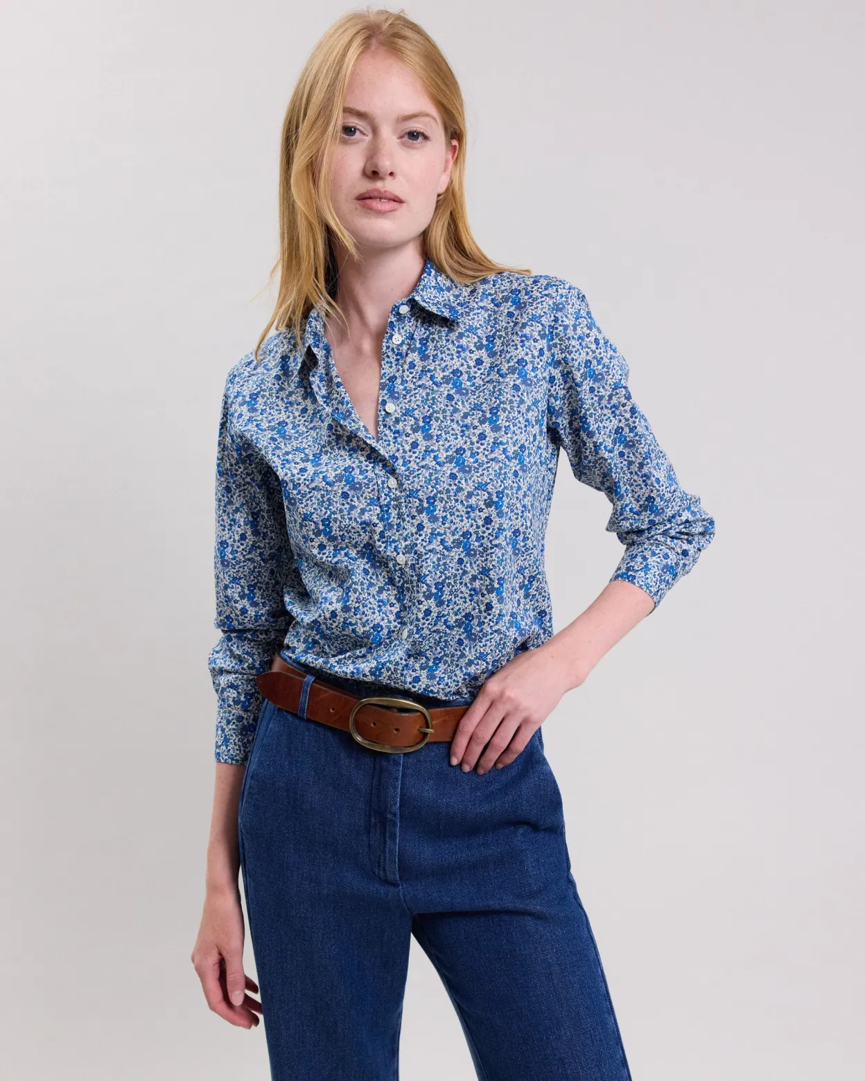 coraz_shirt_0-3.webp Shop Hartford Coraz Shirt Blue