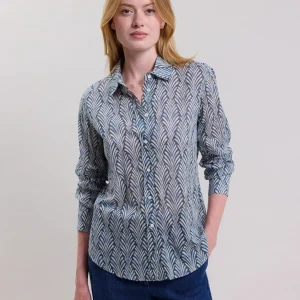 Online Hartford Coraz Shirt Blue