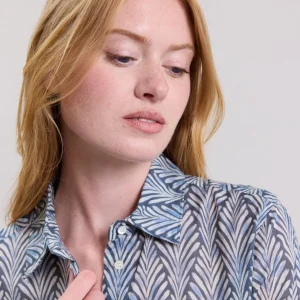 Online Hartford Coraz Shirt Blue