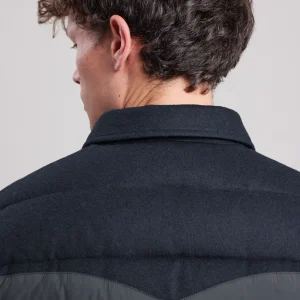 Best Hartford Duck Down Jacket Navy Blue