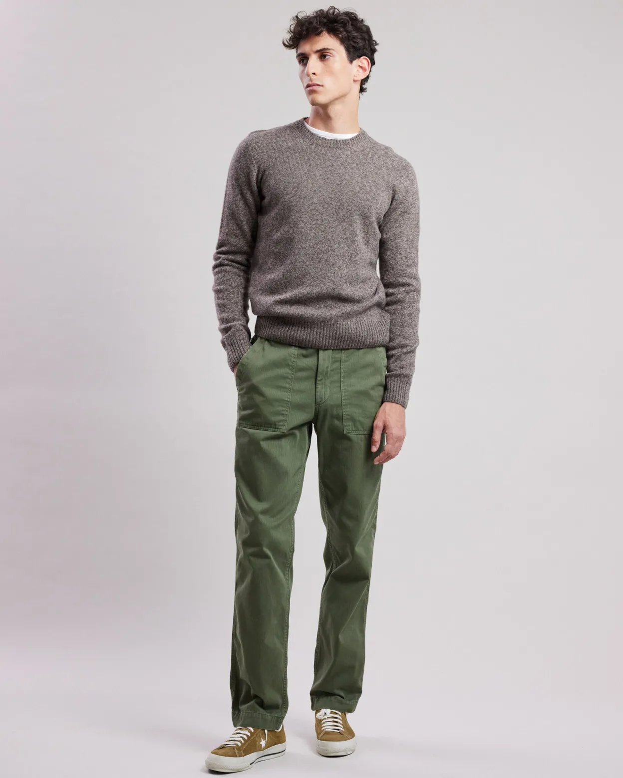 fatigue_pants_0.webp Sale Hartford Fatigue Pants Military Green
