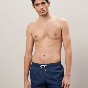 Clearance Hartford Gym Boxer Swim Trunks Navy