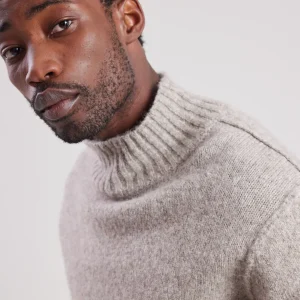 Hot Hartford High Neck Sweater Natural