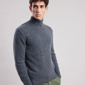 Discount Hartford High Neck Sweater Denim