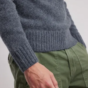 Discount Hartford High Neck Sweater Denim