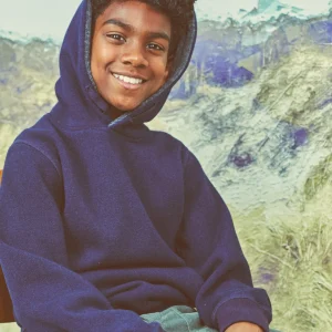 Clearance Hartford Hoody Sweatshirt Indigo