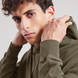 Discount Hartford Hoody Sweatshirt Military Green