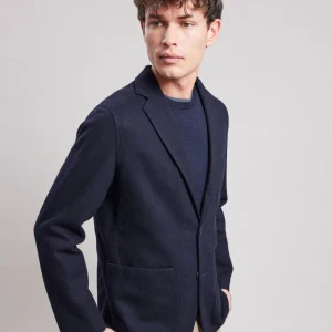 Discount Hartford Jonny Jacket Navy Blue
