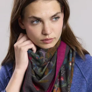 Cheap Hartford Jungle Scarf Carbon
