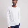 Online Hartford Light Crew T-shirt White