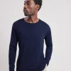 Store Hartford Light Crew T-shirt Navy Blue