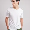 Outlet Hartford Light Crew T-shirt White