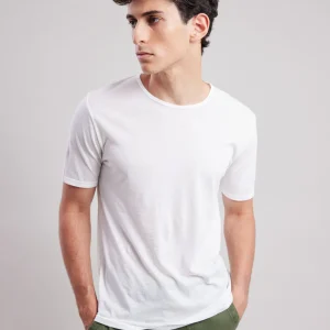 Outlet Hartford Light Crew T-shirt White