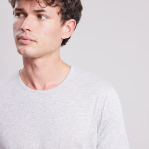 Shop Hartford Light Crew T-shirt Heather Gray