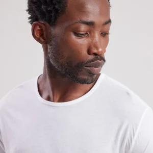 Online Hartford Light Crew T-shirt White