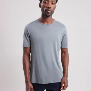 Cheap Hartford Light Crew T-shirt Olive Green