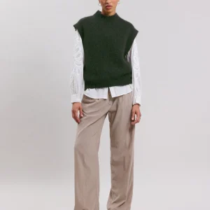 Best Hartford Maori Sweater Military Green & Gold