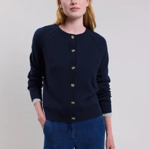 Online Hartford Mechior Cardigan Navy Blue
