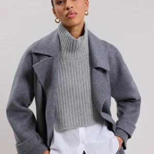 New Hartford Mehna Bib Collar Gray