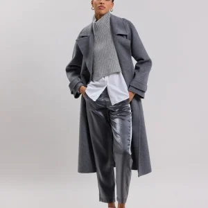 New Hartford Mehna Bib Collar Gray