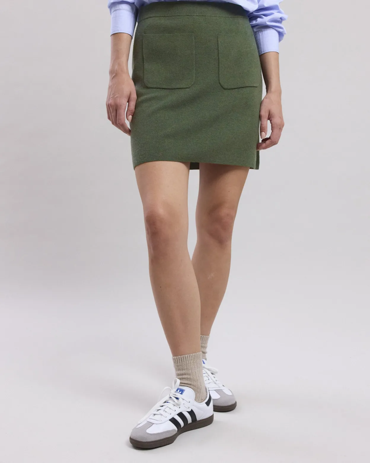 messina_skirt_1.webp Outlet Hartford Messina Skirt Military Green