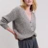 Sale Hartford Monia Cardigan Heather Gray
