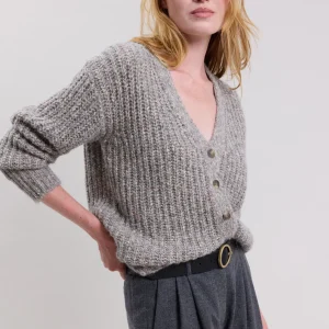 Sale Hartford Monia Cardigan Heather Gray