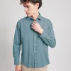 Shop Hartford Paul Shirt Chambray
