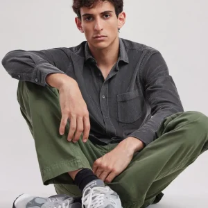 Shop Hartford Paul Shirt Carbon
