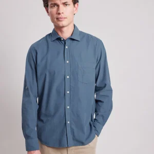 Cheap Hartford Paul Shirt Cobalt Blue