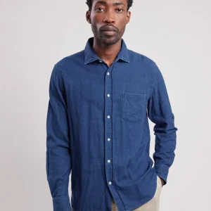 Best Hartford Paul Shirt Indigo