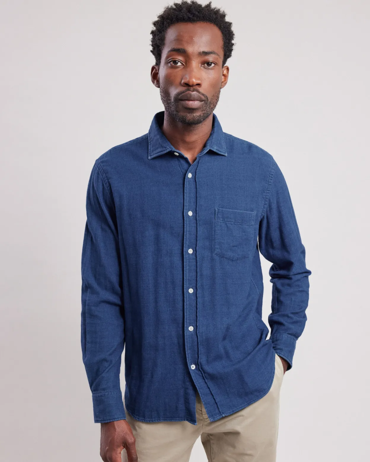 paul_shirt_0-34.webp Best Hartford Paul Shirt Indigo