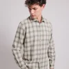 Sale Hartford Paul Shirt Gray & Beige